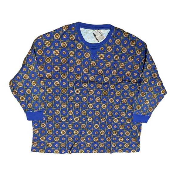 Free People Early Night Thermal Top in Blue - Picture 5 of 10